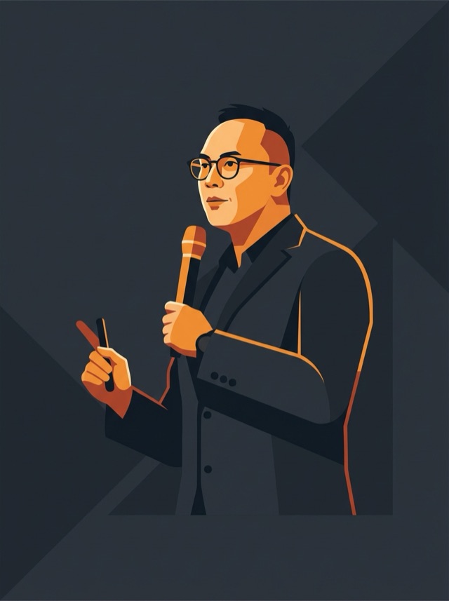 Jazz Lien illustrated portrait